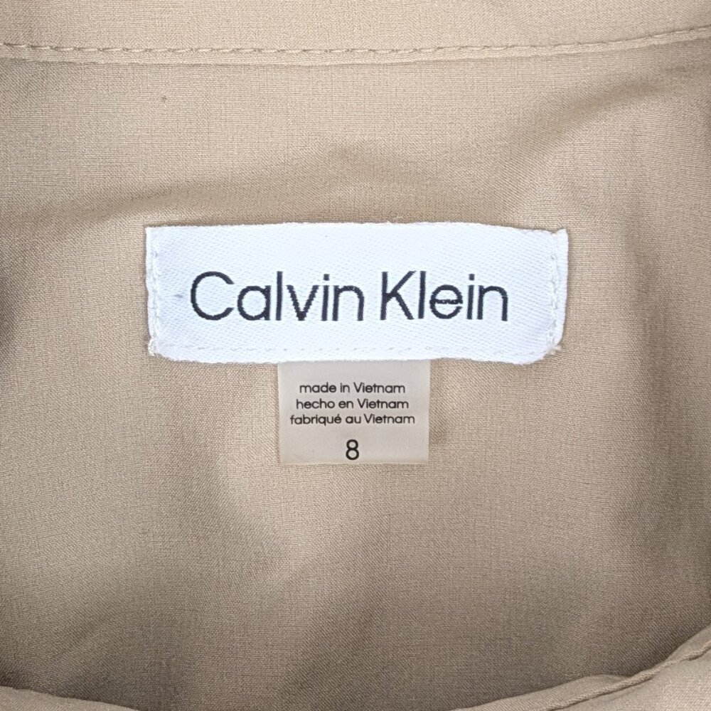 Calvin Klein Button Down Dress - NWOT - Picture 5 of 11